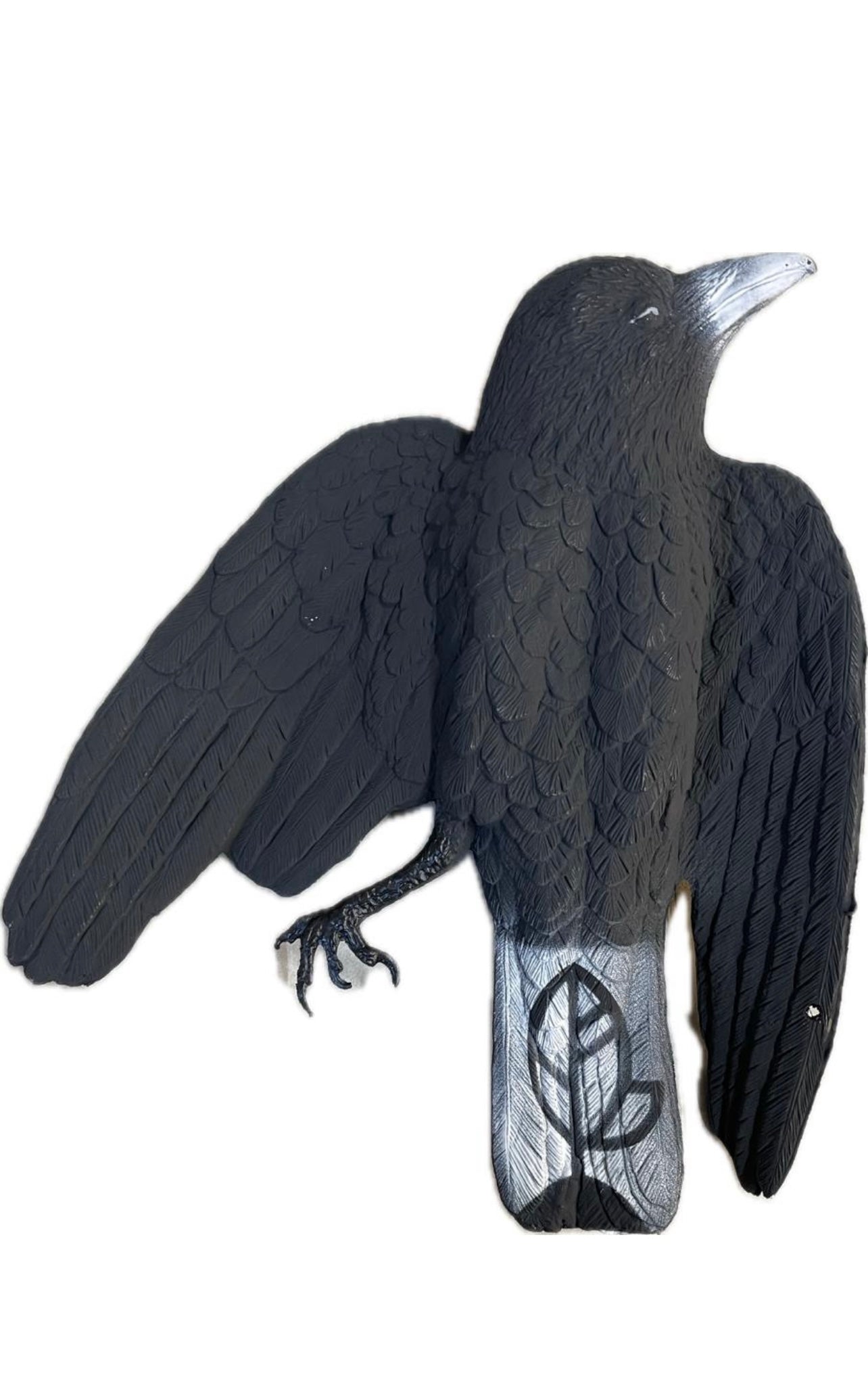 "Gummiadler"  Krähenschreck Attrappe